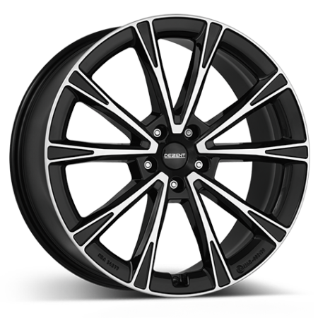 DEZENT AR dark black/polished
