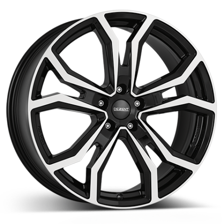 DEZENT TV dark black/polished