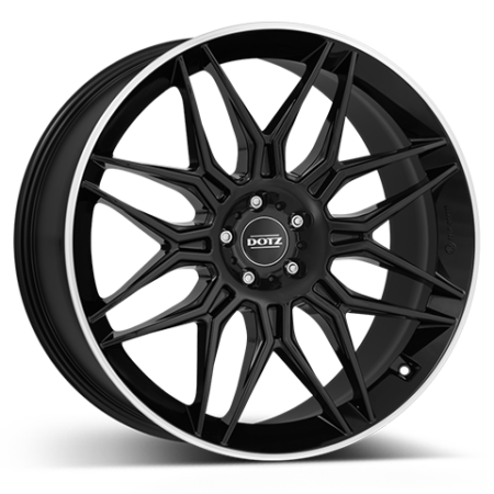 DOTZ LongBeach dark black/polished lip
