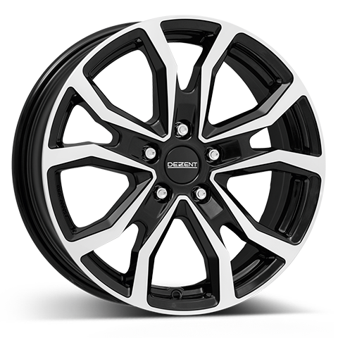 DEZENT TV-Trailer dark black/polished